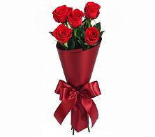 Букет 5 Красных роз Эдлесс Лав #REPLACE_PRED# Старокучергановке