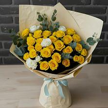 Букет цветов из:  Розы в Старокучергановке