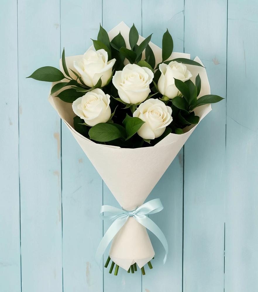 Букет цветов из: Розы в Старокучергановке