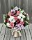 Букет цветов из: Альстромерии, Гвоздики, Розы и Хризантемы в Старокучергановке