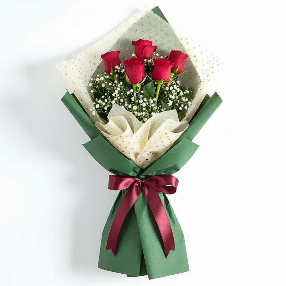 Букет цветов из: Розы в Старокучергановке