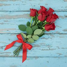 Букет Красные розы в Старокучергановке