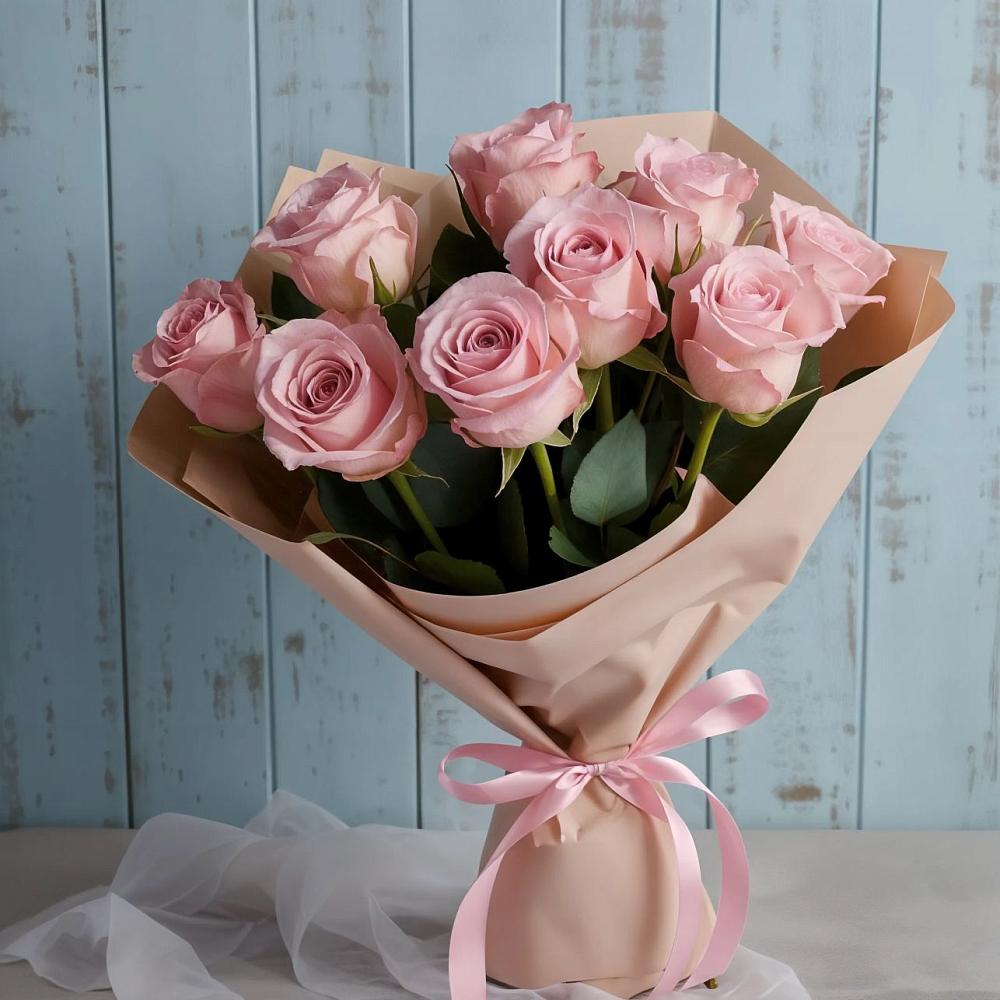 Букет цветов из: Розы в Старокучергановке