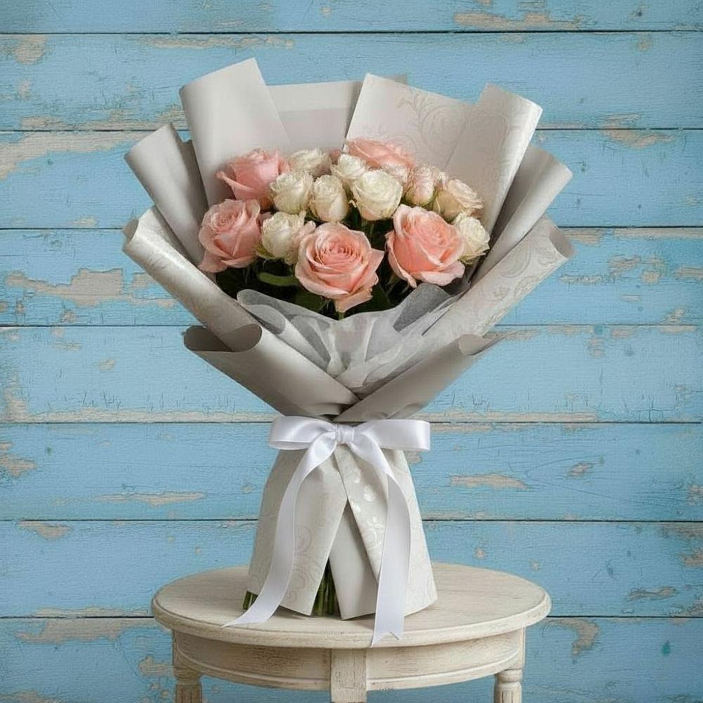 Букет цветов из: Розы в Старокучергановке