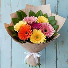 Букет цветов из:  Герберы в Старокучергановке