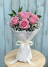 Букет цветов из:  Розы в Старокучергановке