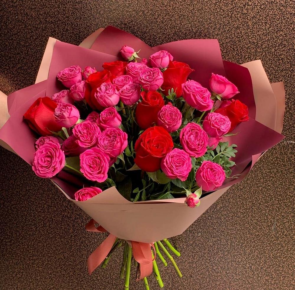 Букет В объятьях нежности в Старокучергановке