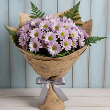 Букет цветов из:  Хризантемы #REPLACE_PRED# Старокучергановке