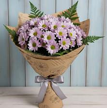 Букет цветов из:  Хризантемы в Старокучергановке