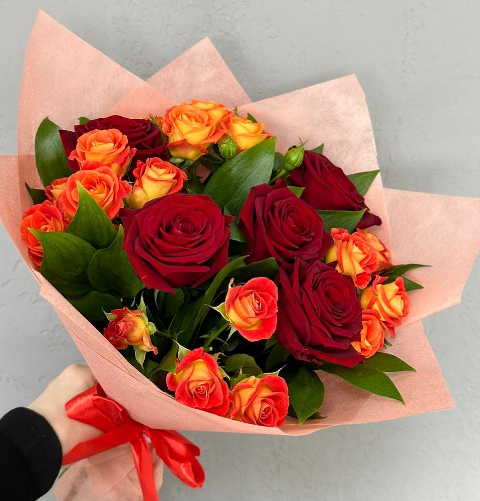 Букет Любовь и восторг в Старокучергановке