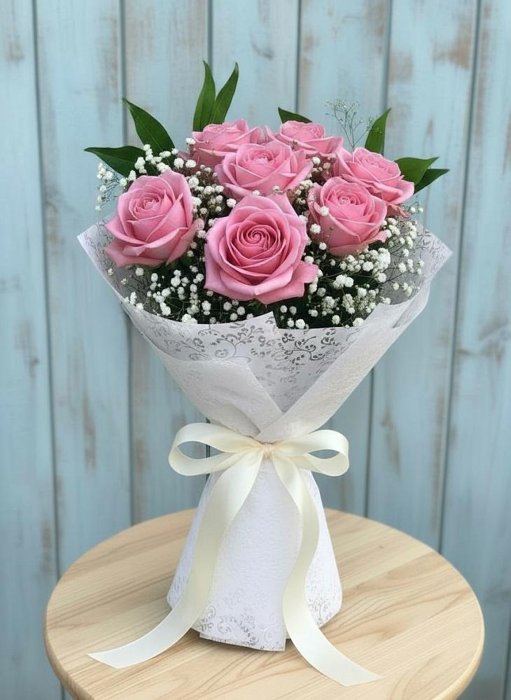 Букет цветов из: Розы в Старокучергановке