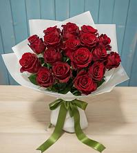 Букет Красные розы в Старокучергановке