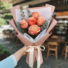 Букет цветов из:  Розы в Старокучергановке