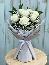 Букет цветов из:  Розы в Старокучергановке