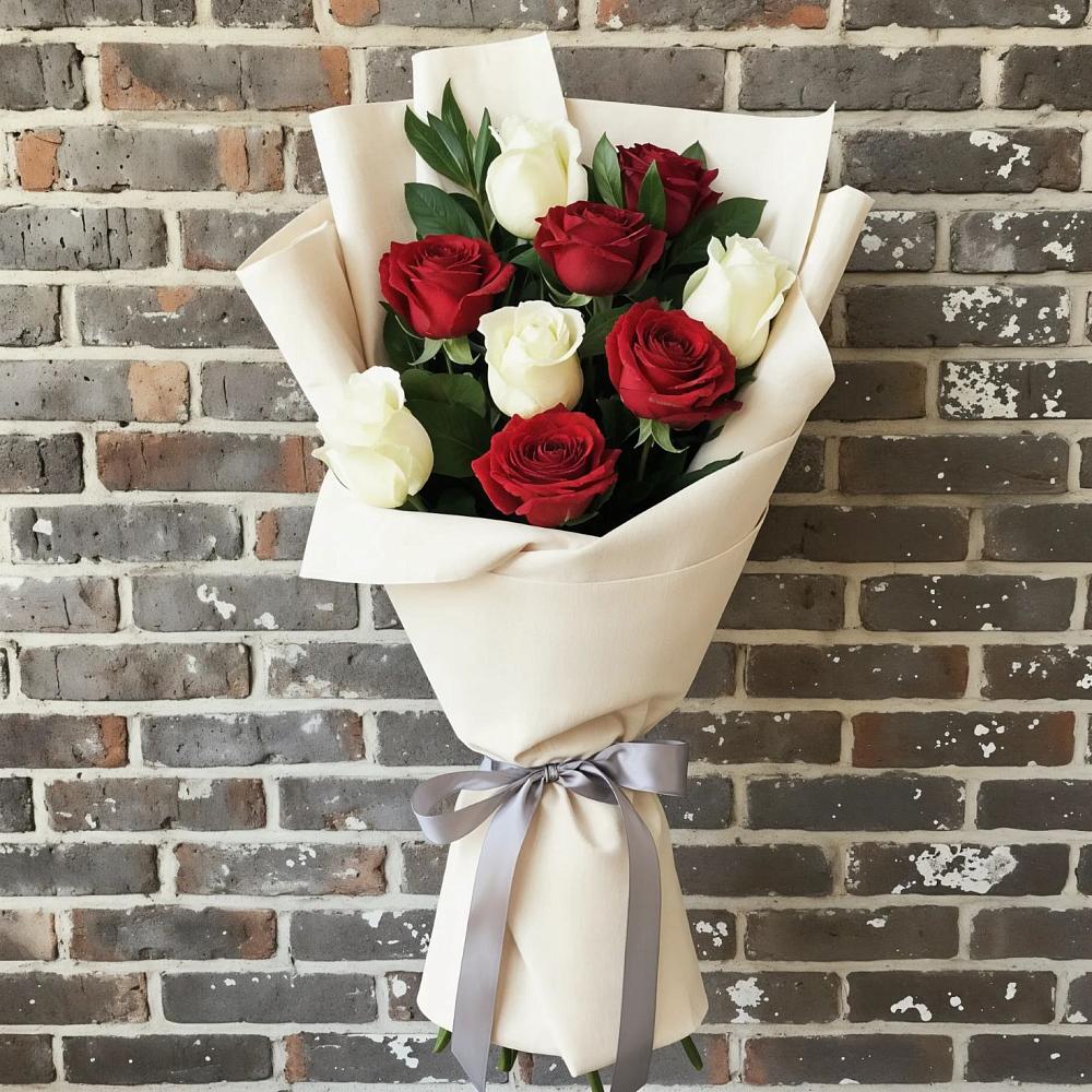 Букет цветов из: Розы в Старокучергановке