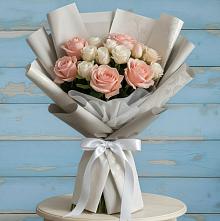 Букет цветов из:  Розы #REPLACE_PRED# Старокучергановке