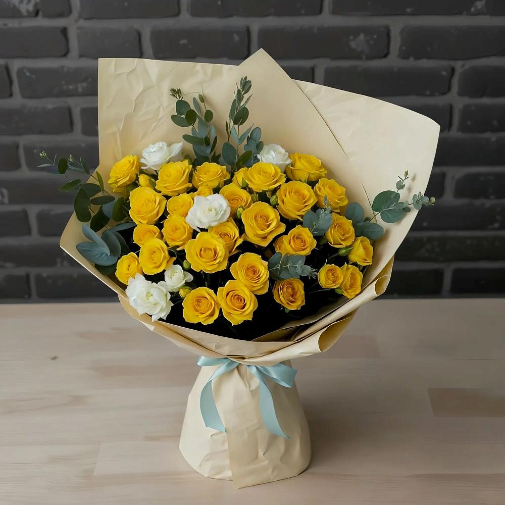 Букет цветов из: Розы в Старокучергановке