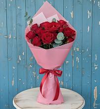 Букет цветов из:  Розы в Старокучергановке