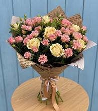 Букет цветов из:  Розы в Старокучергановке