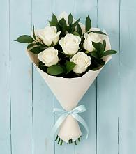 Букет цветов из:  Розы в Старокучергановке