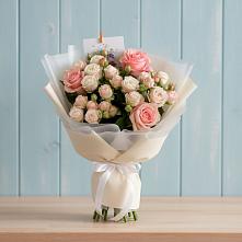 Букет цветов из:  Розы в Старокучергановке