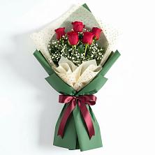 Букет цветов из:  Розы в Старокучергановке