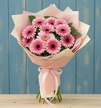 Букет цветов из:  Герберы в Старокучергановке